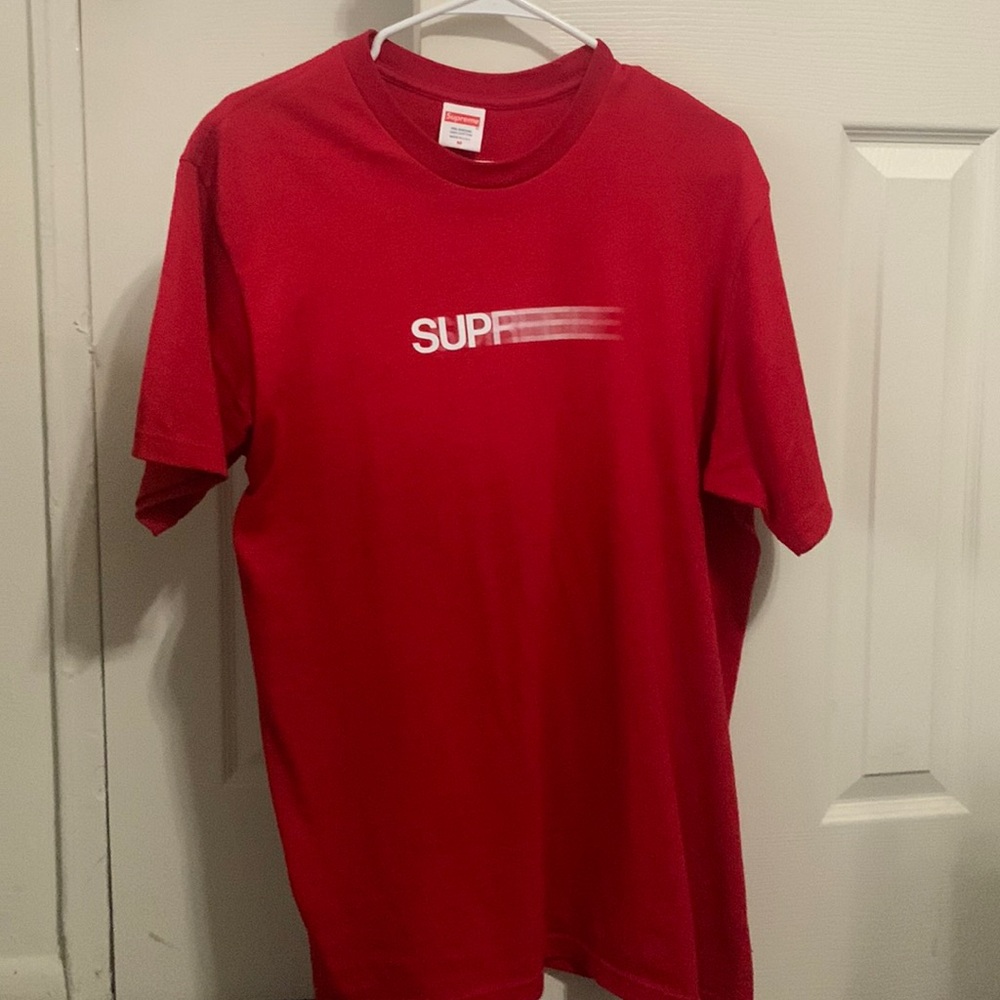 100% Authentic Faded design Supreme logo shirt